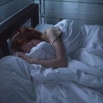sleeping woman