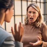 Angry woman
