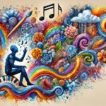 Creativity cloud on a canvas