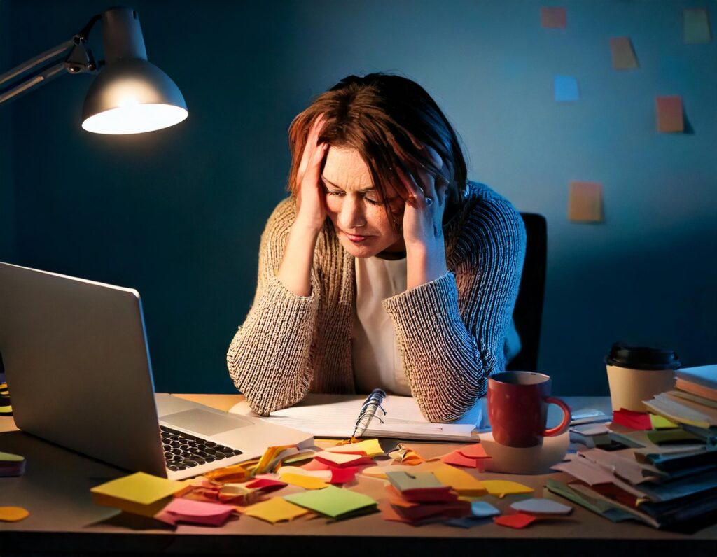 ADHD burnout at the office