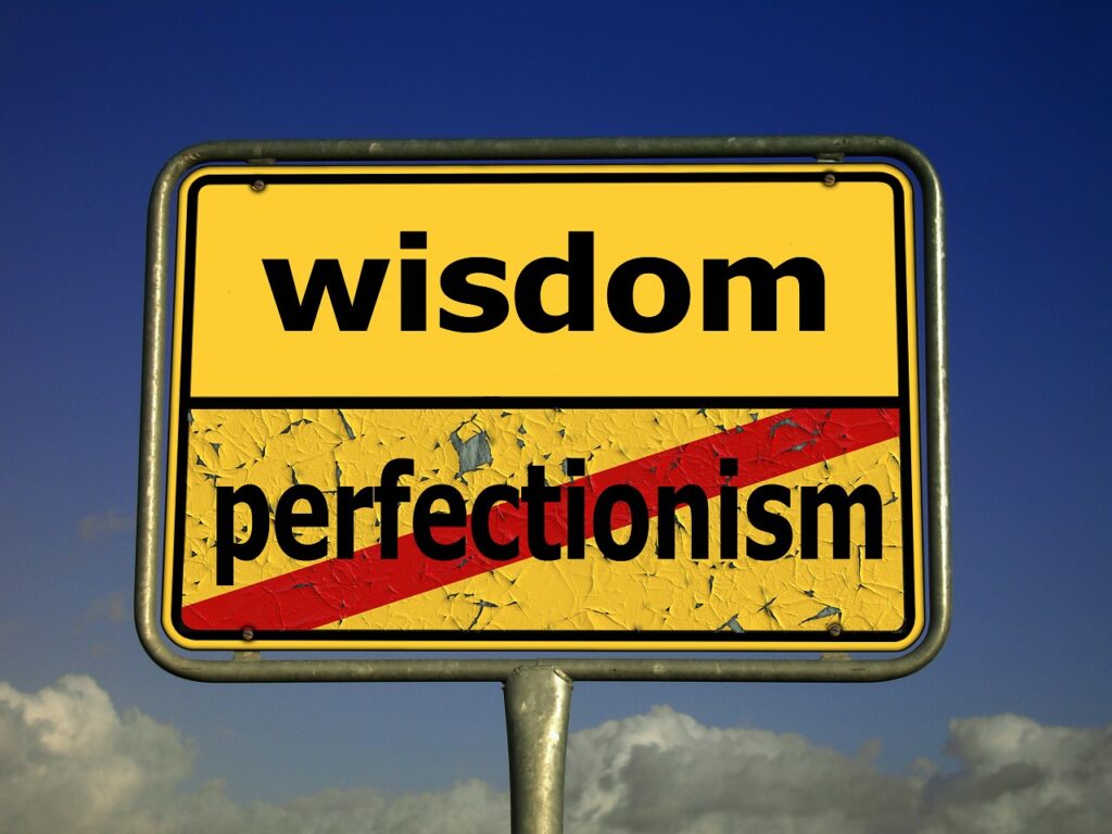 perfectionism sign