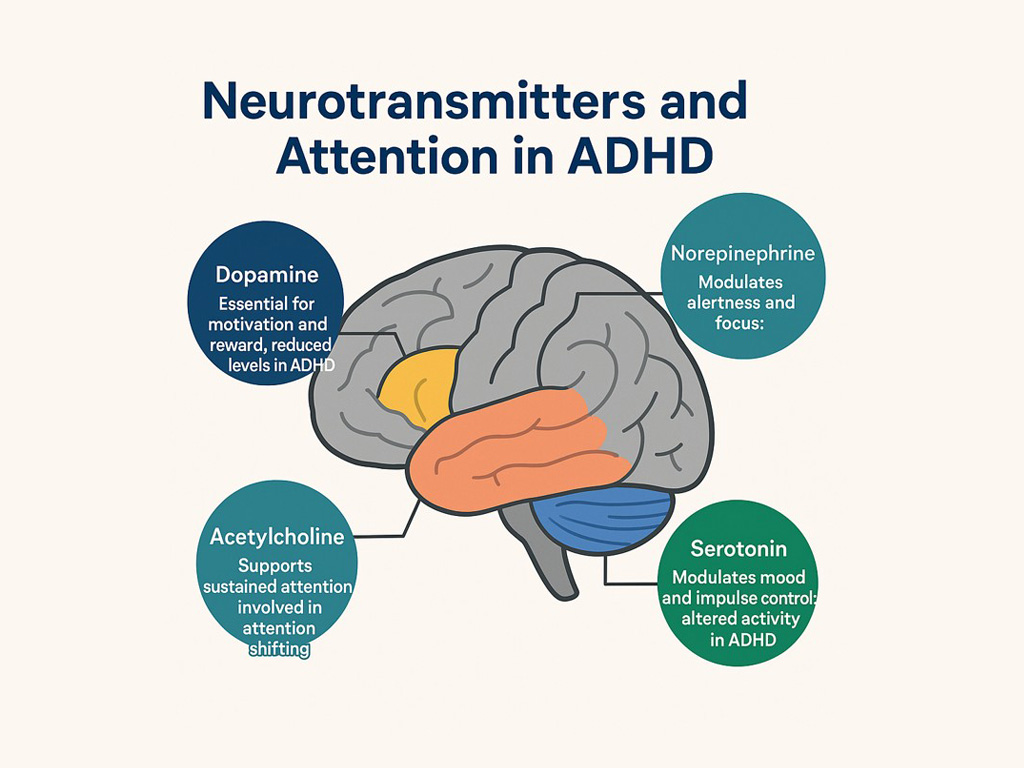 neurotransmitters and attention