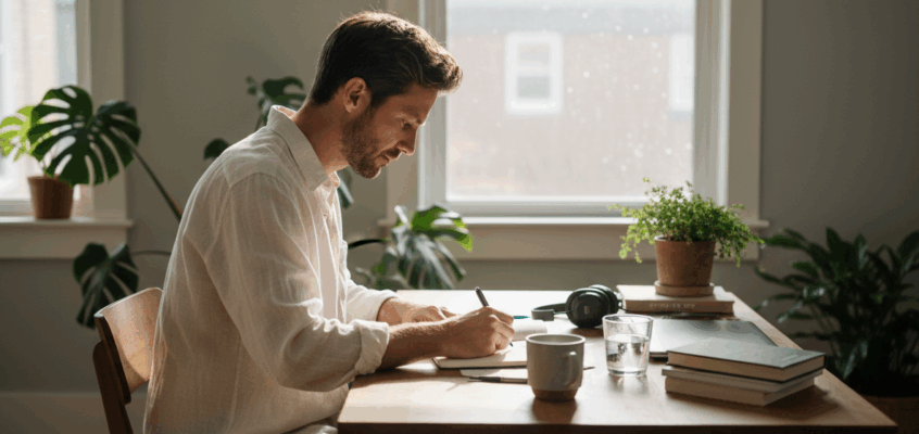 adult man w ADHD using non-stimulant meds