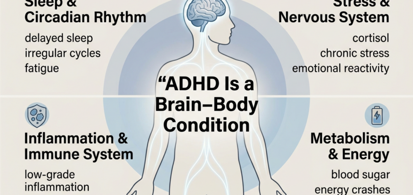 ADHD is a brain body condition