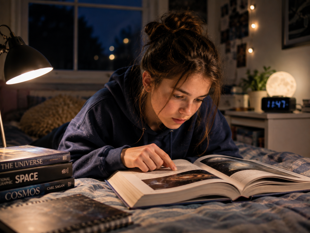 sleepless girl