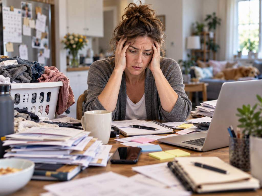 stressed by everyday life